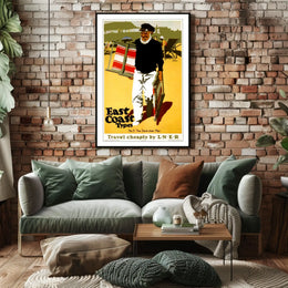 East Coast Types The Deck-Chair Man Poster