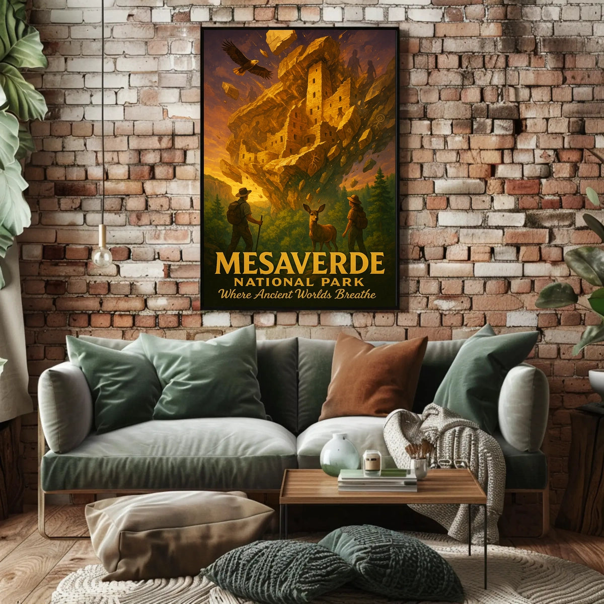 Mesa Verde Cliff Dwellings National Park Poster