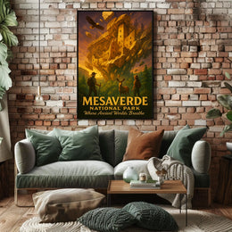 Mesa Verde Cliff Dwellings National Park Poster