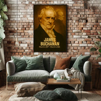 James Buchanan Presidential Term Poster