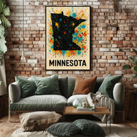 Minnesota Splash Poster