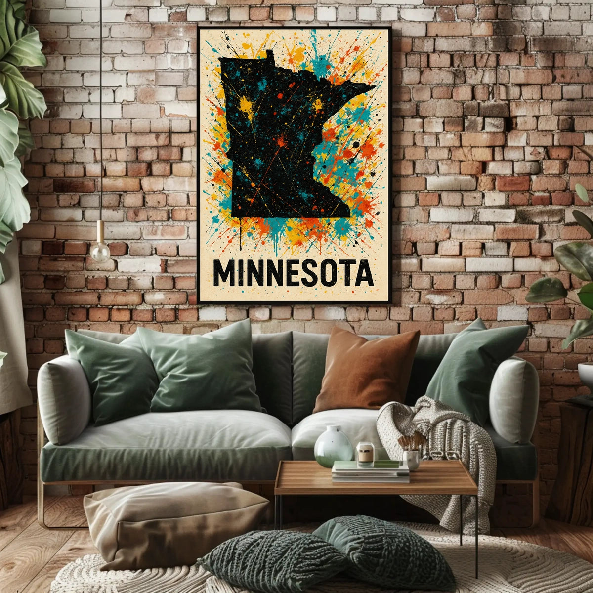 Minnesota Splash Poster
