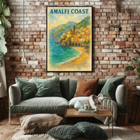 Amalfi Coast Scenic Beauty Poster