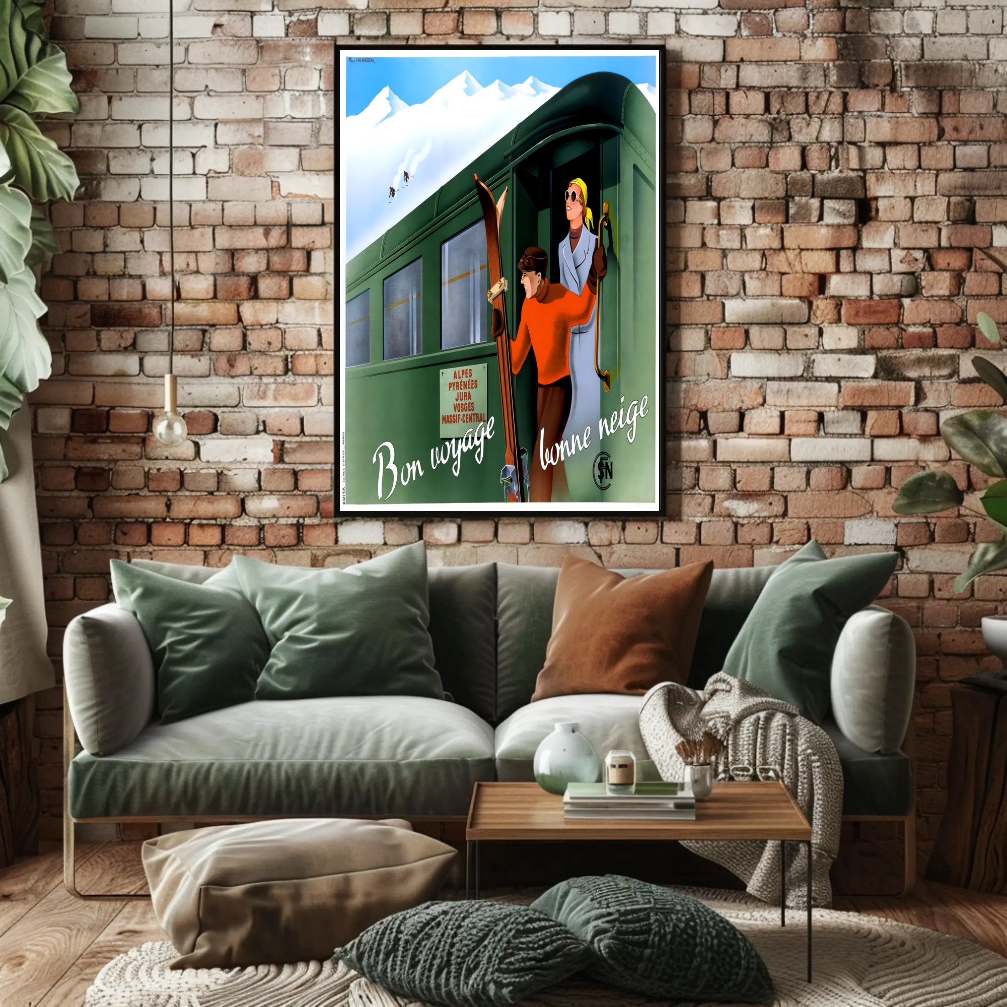 Ski Trip Adventure Poster PosterGoat