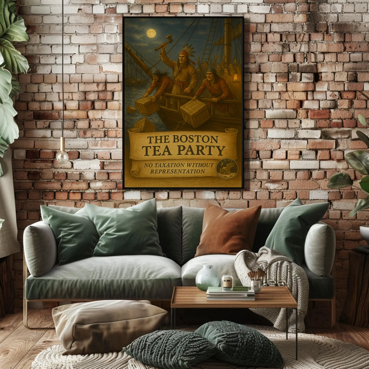 The Boston Tea Party Poster