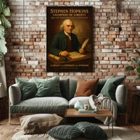 Stephen Hopkins Champion of Liberty Poster