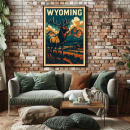 Wyoming Wilderness Poster