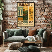 Discover Brazil Poster PosterGoat