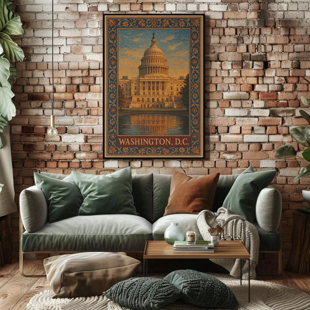 Washington, D.C. Capitol Building Poster