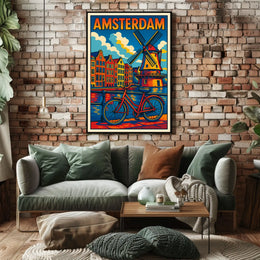 Amsterdam Adventure Poster