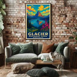 Glacier National Park Montana Poster
