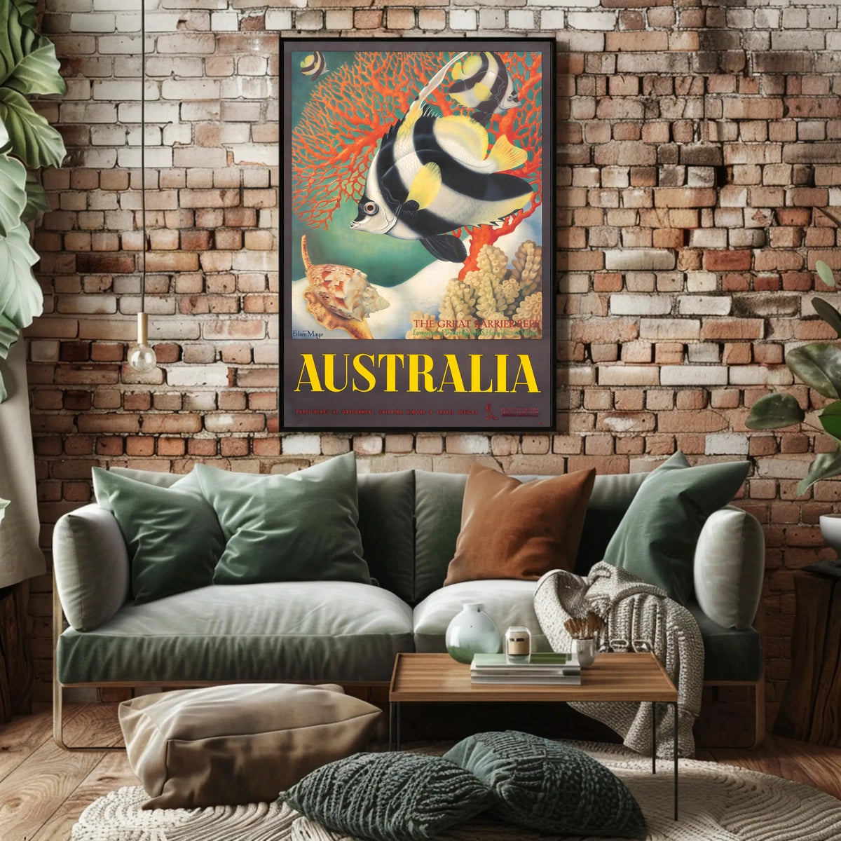 Australia The Great Barrier Reef Poster