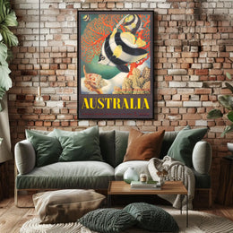 Australia The Great Barrier Reef Poster