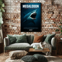 Megalodon Prepare for the Ultimate Predator Poster PosterGoat