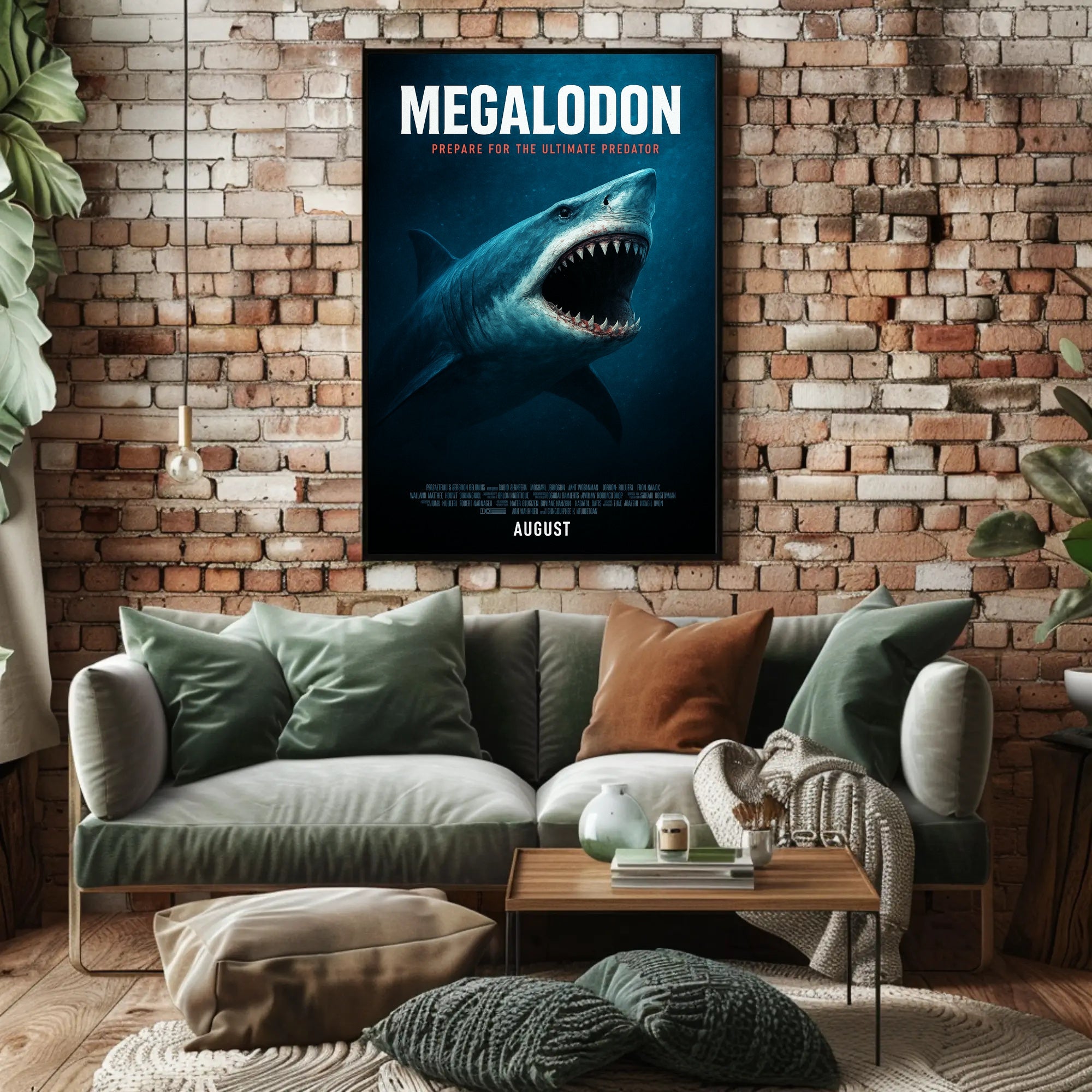 Megalodon Prepare for the Ultimate Predator Poster PosterGoat