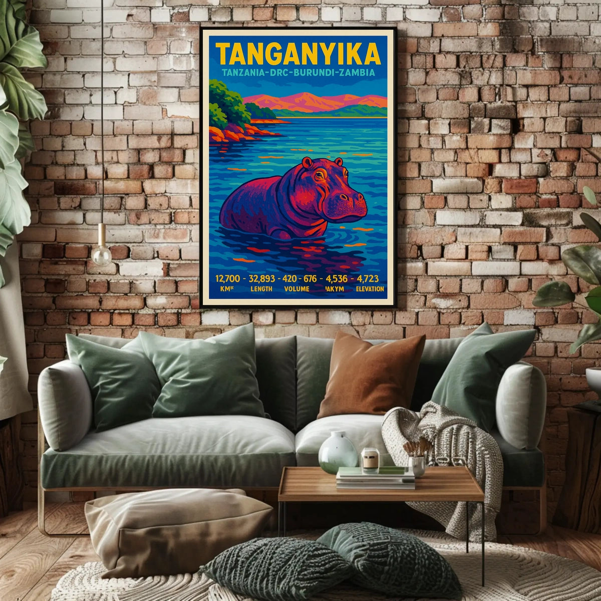 Tanganyika A Vibrant Tribute Poster