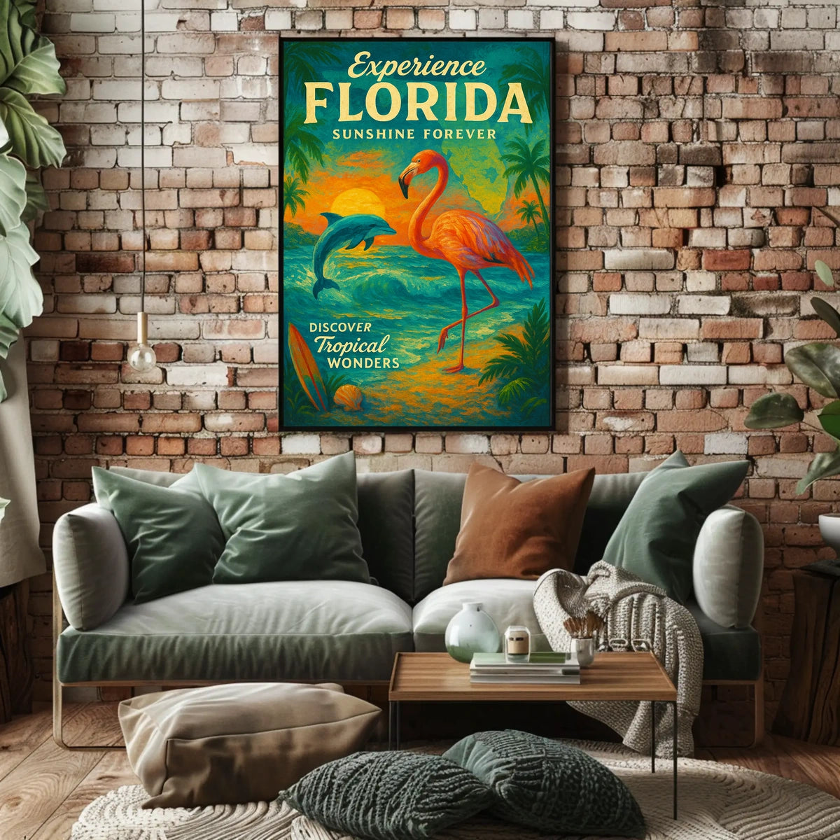 Experience Florida Sunshine Forever Poster