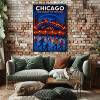 Chicago The Heart Of Winter Poster