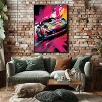 Vibrant Speed Poster