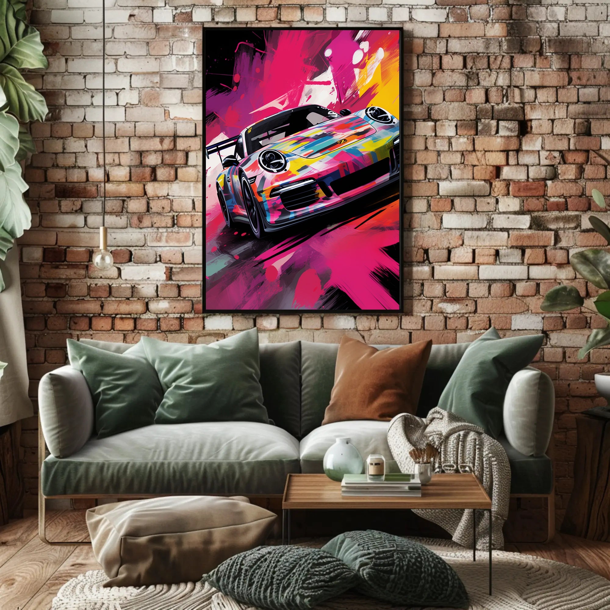 Vibrant Speed Poster