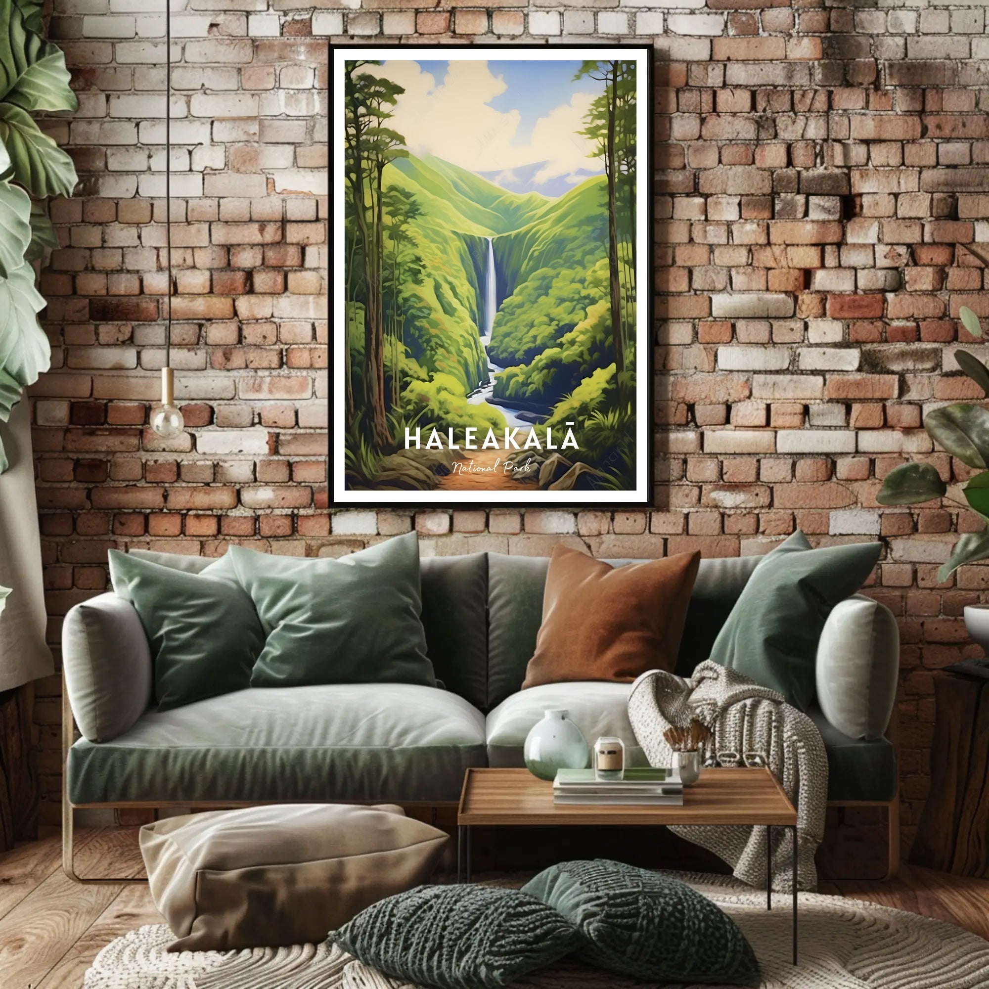 Haleakala National Park Scenic Poster Wall Art