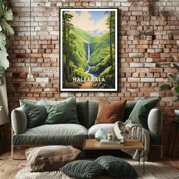 Haleakala National Park Scenic Poster Wall Art