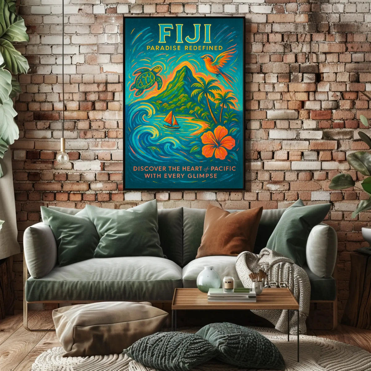 Fiji Paradise Redefined Poster