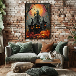 Enchanted Halloween Night Poster