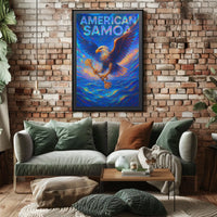 American Samoa Eagle Poster