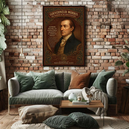 Gouverneur Morris The Penman of the Constitution Poster