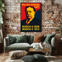 William Howard Taft President of the United States Poster