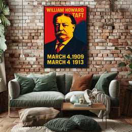 William Howard Taft President of the United States Poster