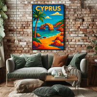 Cyprus Coastal Paradise Poster