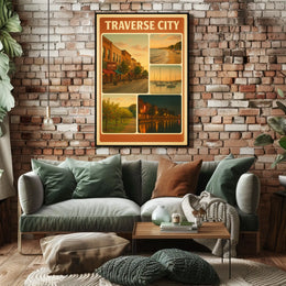Traverse City Charm Poster