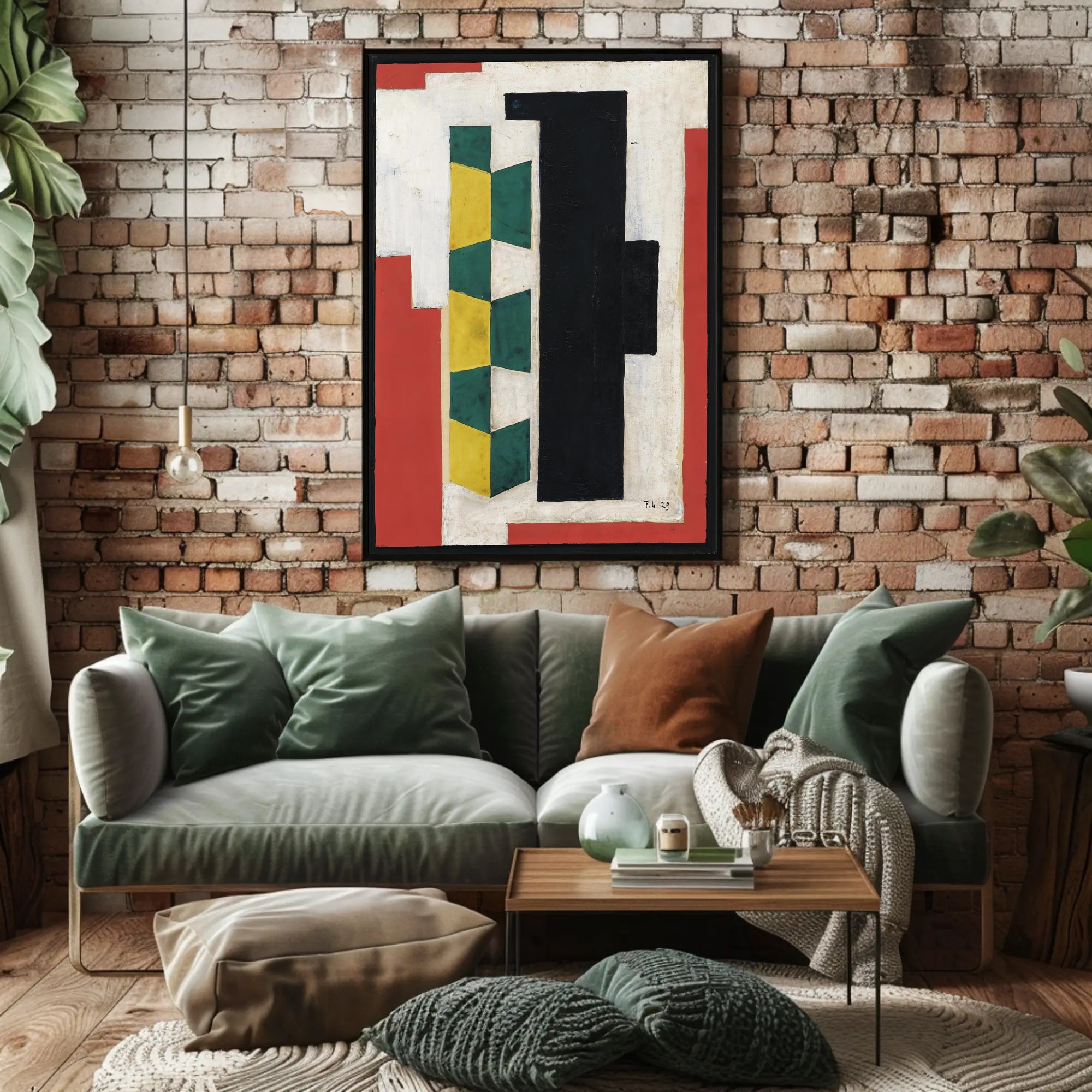 Geometric Abstraction Poster