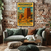 Hovenweep Ancient Stone Towers Poster