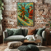 SantaS Winter Adventure Poster