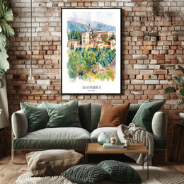 Alhambra of Granada Poster