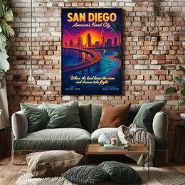 San Diego Americas Finest City Poster