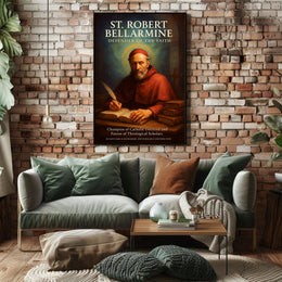 St. Robert Bellarmine Defender of the Faith Poster PosterGoat
