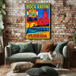 Boca Raton Florida Poster