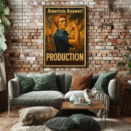 Americas Answer Production Poster