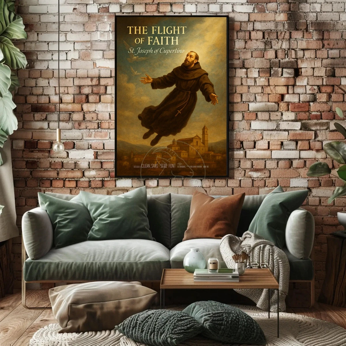 The Flight of Faith Inspires Cultural or Heritage Poster