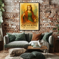 Saint Catherine of Alexandria Poster