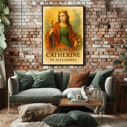 Saint Catherine of Alexandria Poster