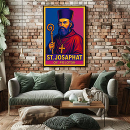 St. Josaphat of Polotsk Poster