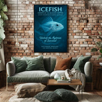 Icefish Ghosts of the Glacier Depths Poster