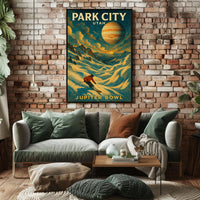 Park City, Utah Jupiter Bowl Poster