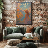 Amalfi Coast Dreamscape Poster