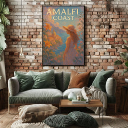 Amalfi Coast Dreamscape Poster